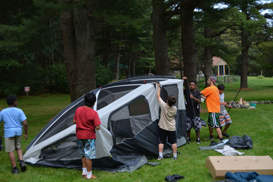 Overnight tent setup wk 2